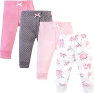Hudson Baby 4Pk comfy leggings set