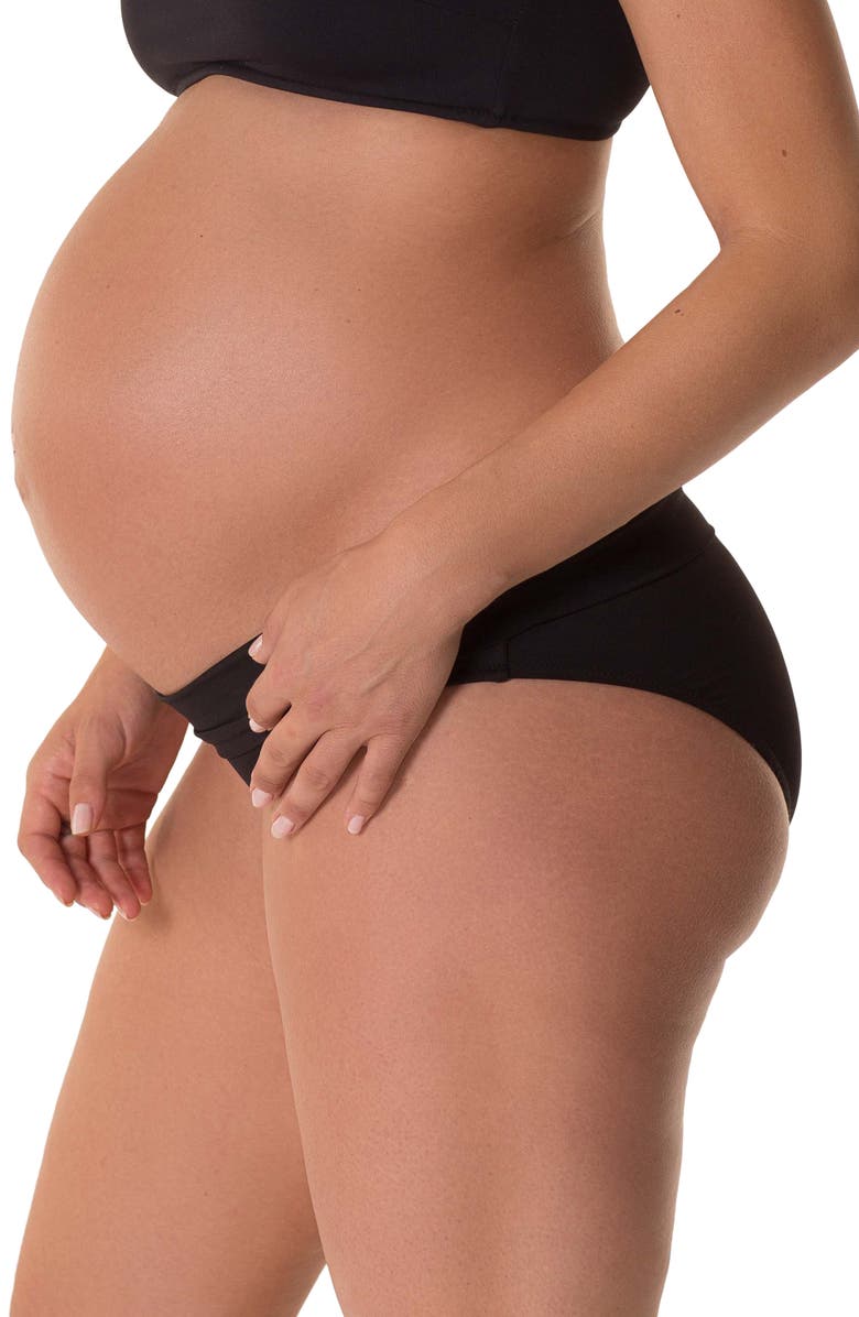 Pez D'Or Olivia Maternity Bikini Bottoms, Alternate, color,