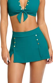 Robin Piccone Amy Swim Cover-Up Skirt