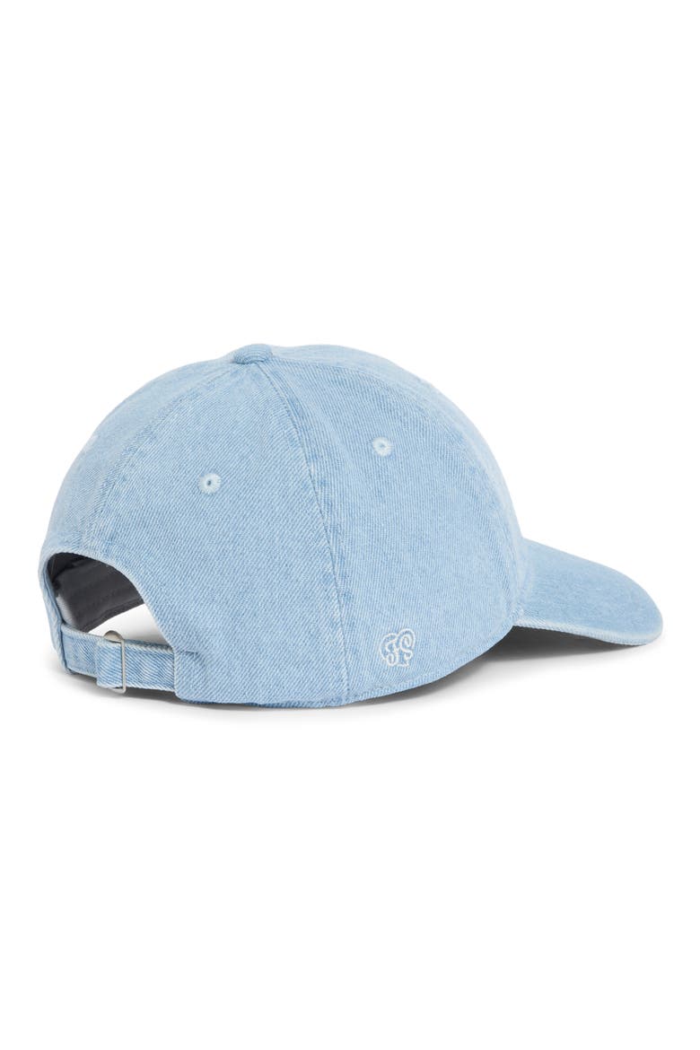 Strawberry Fields Embroidered Baseball Cap, Alternate, color, LIGHT BLUE