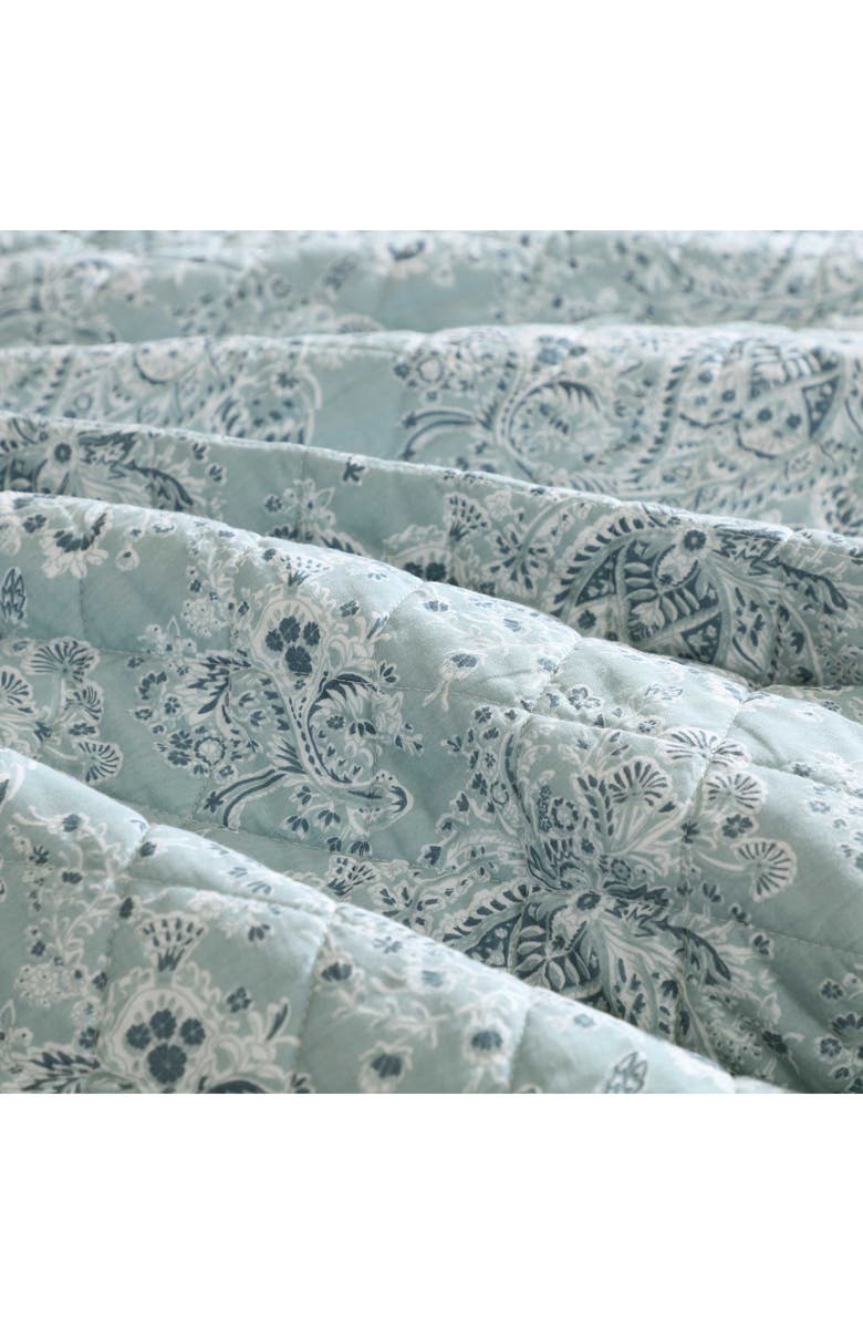 Wrangler Prairieland Paisley Quilt Set - King, Alternate, color, Blue