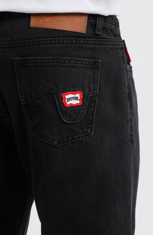 Icecream Icing Jeans In Black Caramel
