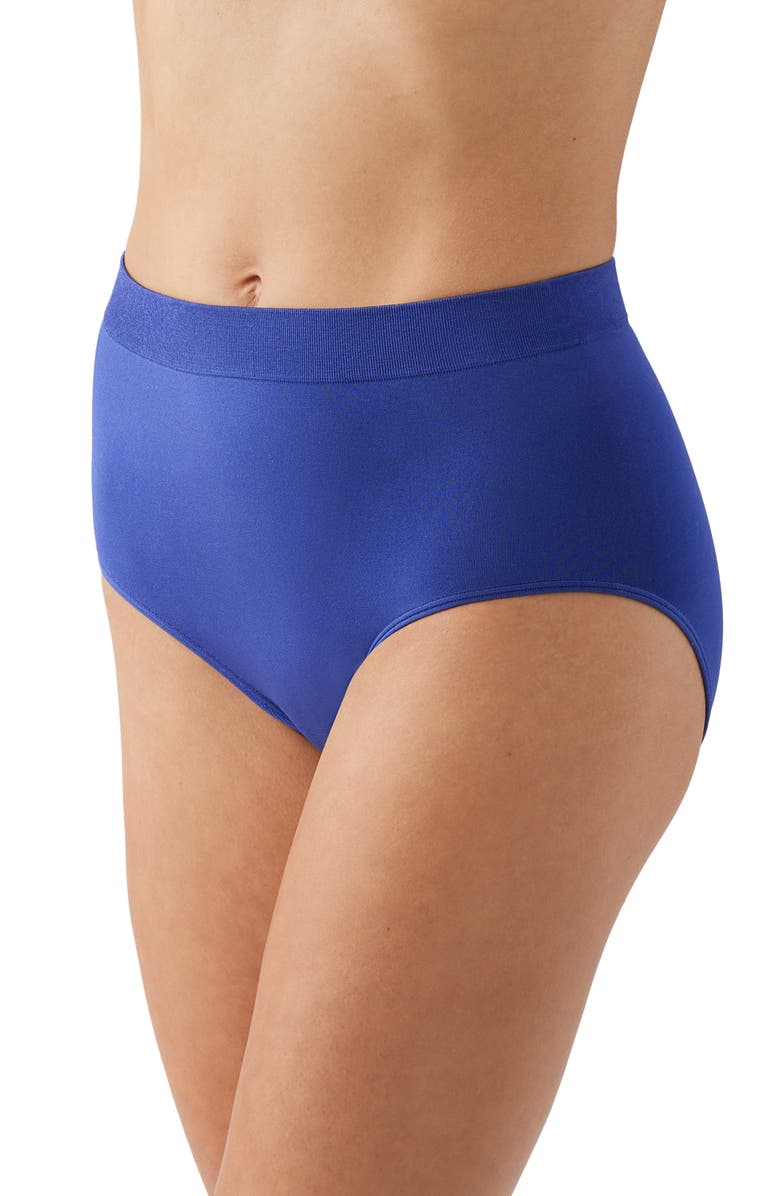 Wacoal B-Smooth<sup>®</sup> Briefs, Alternate, color, Skipper Blue