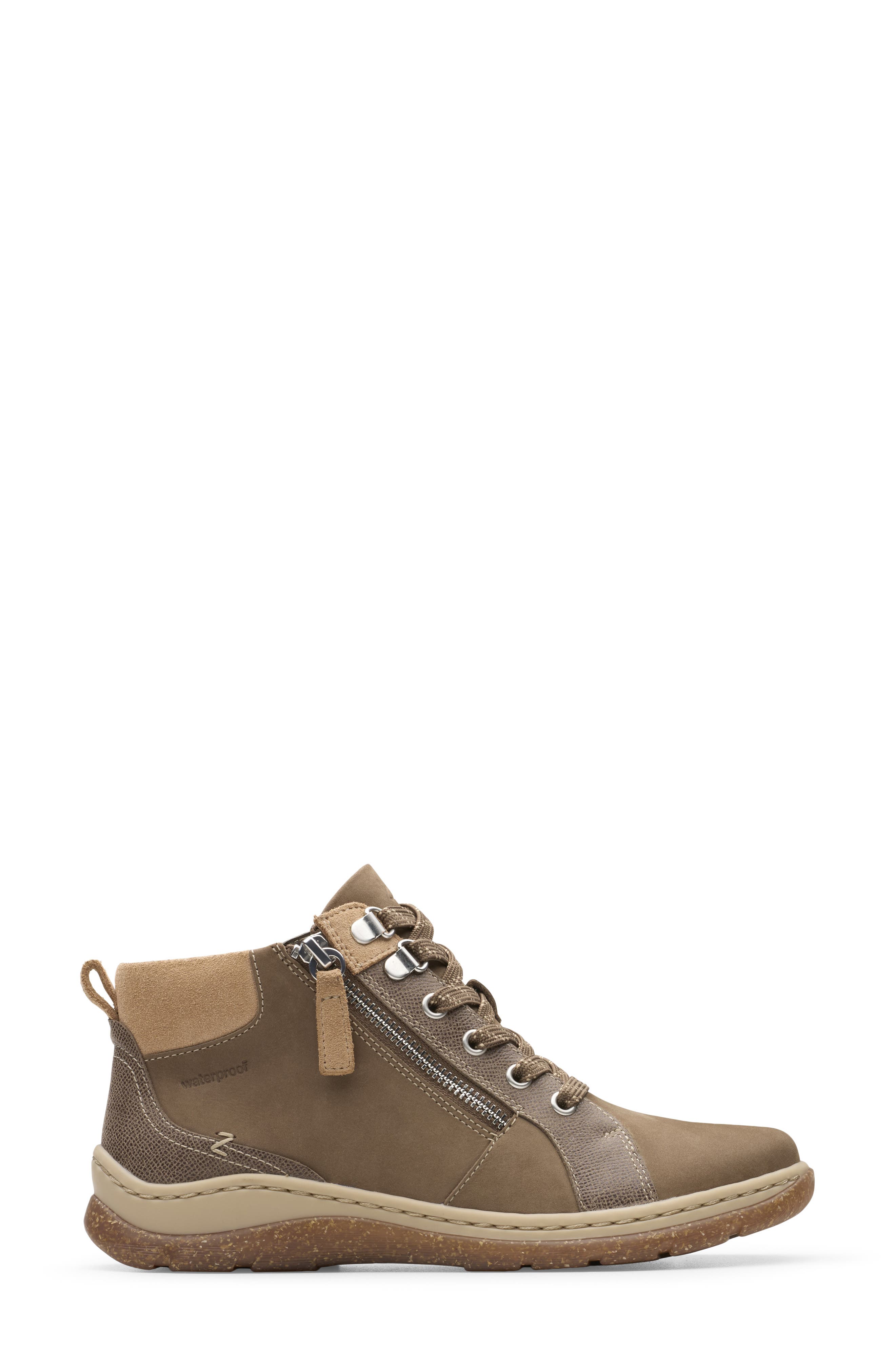 Orlene Top Waterproof Leather Boot, Alternate, color, DARK SAND NUBUCK