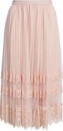 NIKKI LUND Tove Lace Tulle Skirt