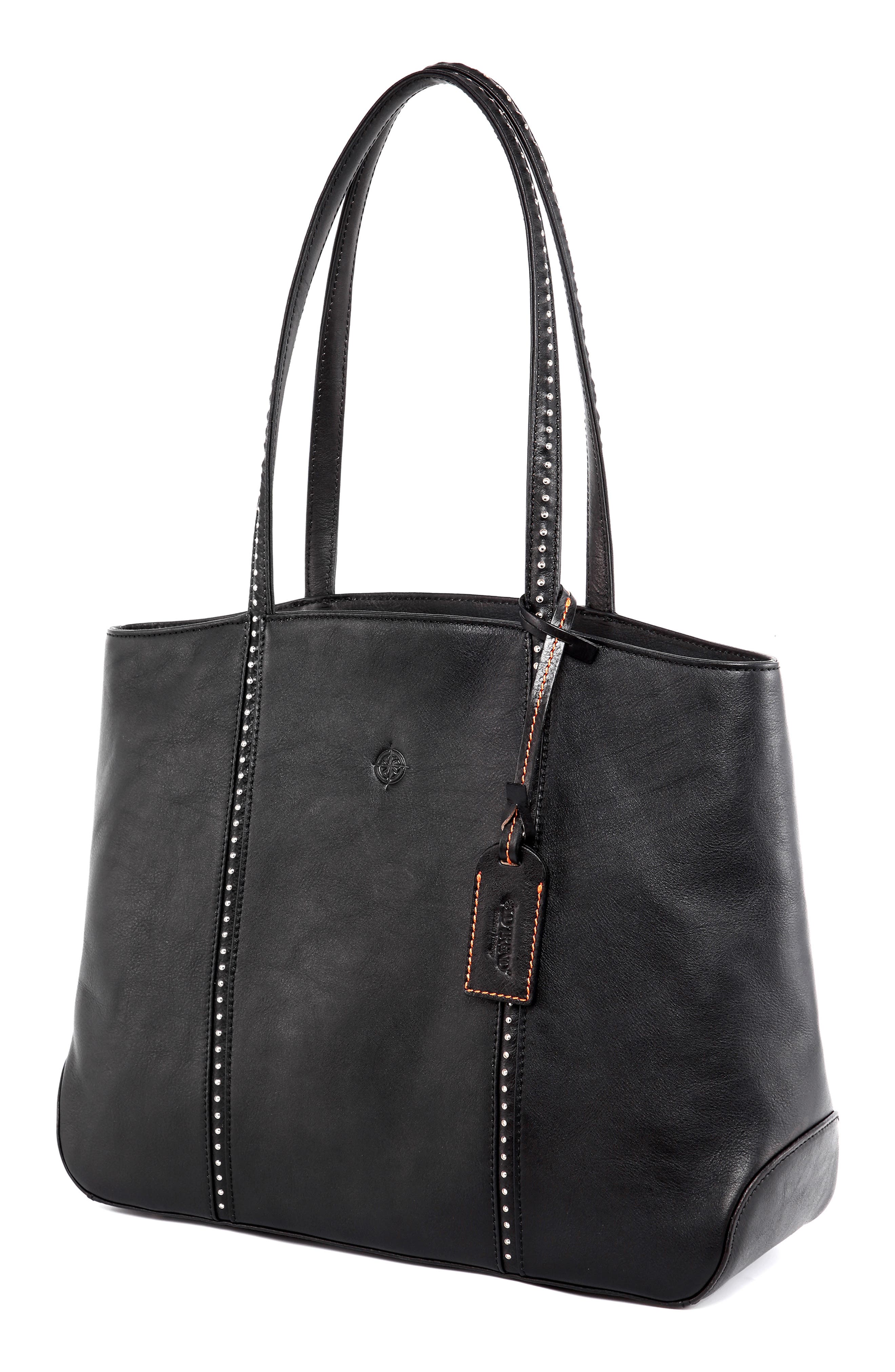 OLD TREND Dancing Bamboo Leather Tote, Alternate, color, 