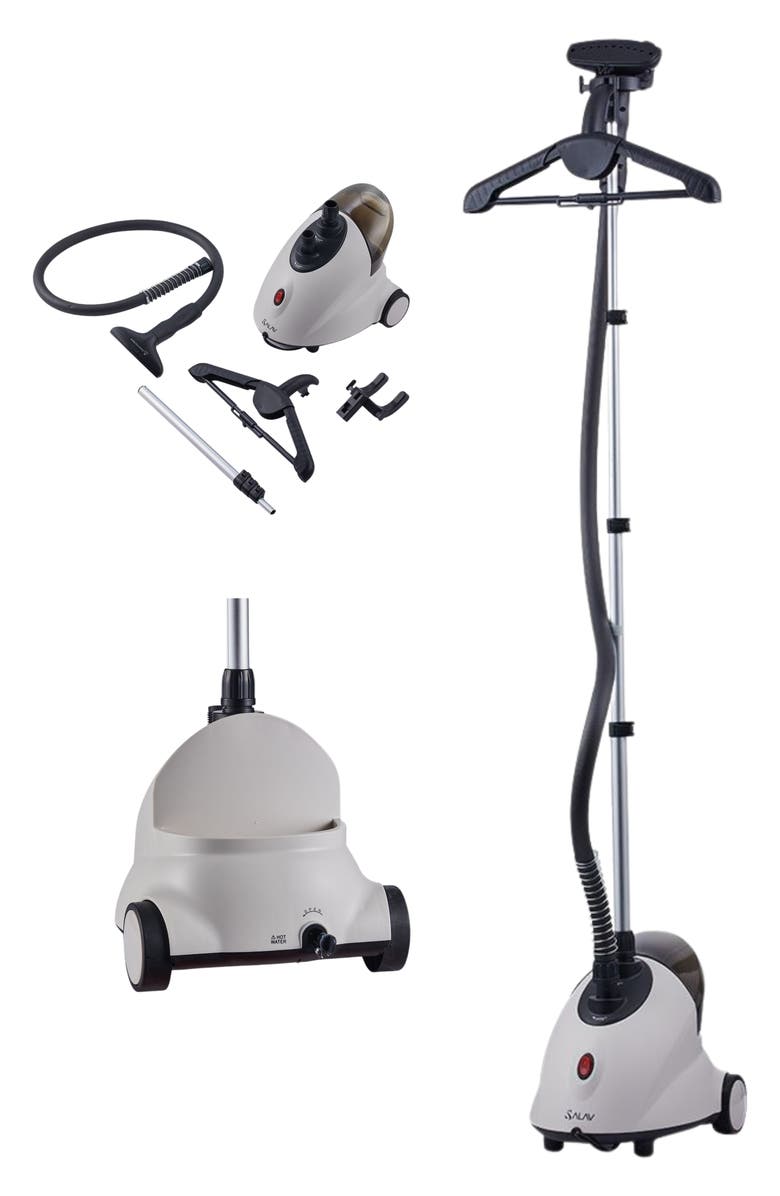 SALAV Performance Series Garment Steamer - Refurbished, Main, color, White