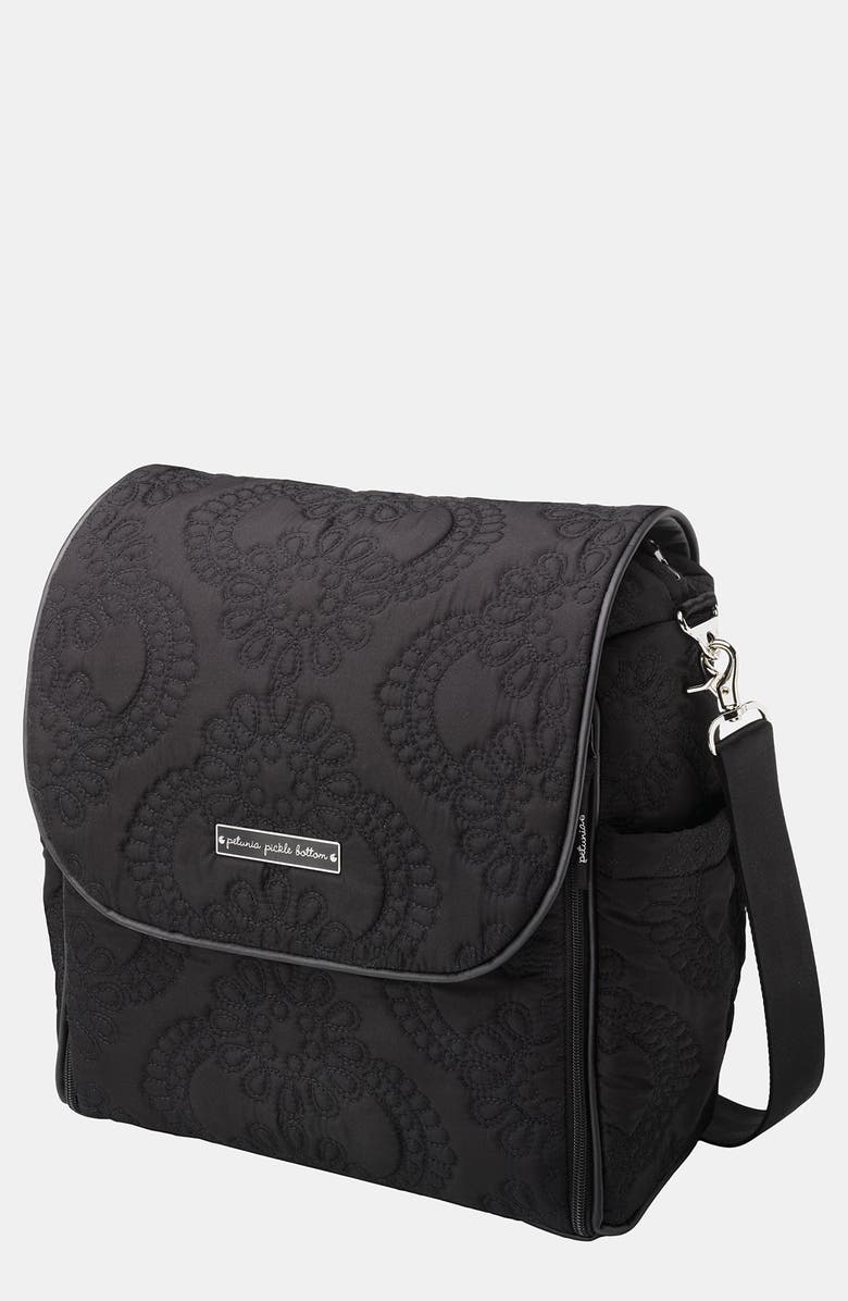 Petunia Pickle Bottom 'Embossed Boxy' Magnetic Closure Backpack Diaper Bag, Main, color,