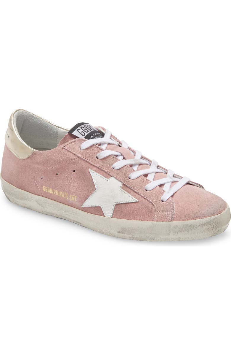 Golden Goose Super-Star Private Edition Suede Sneaker, Main, color,