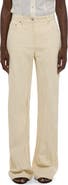 Helmut Lang Metallic Crusable Bootcut Jeans