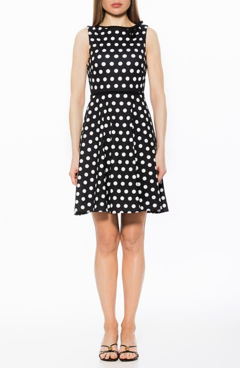 Ida Fit and Flare Sleeveless Dress