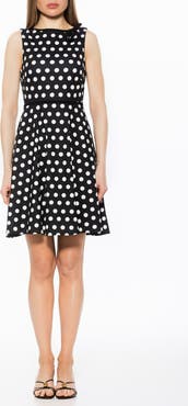 Alexia Admor Ida Fit and Flare Sleeveless Dress