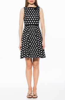 Alexia Admor Ida Fit and Flare Sleeveless Dress