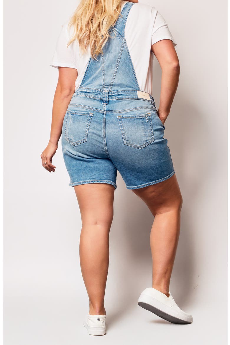 Denim Shortalls, Alternate, color, SOPHIE