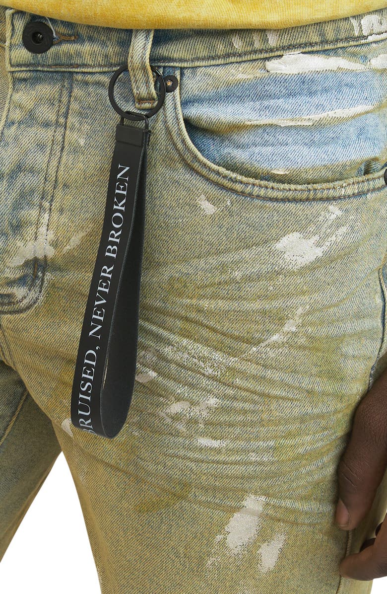 PRPS Logan Denim Shorts, Alternate, color, Beige