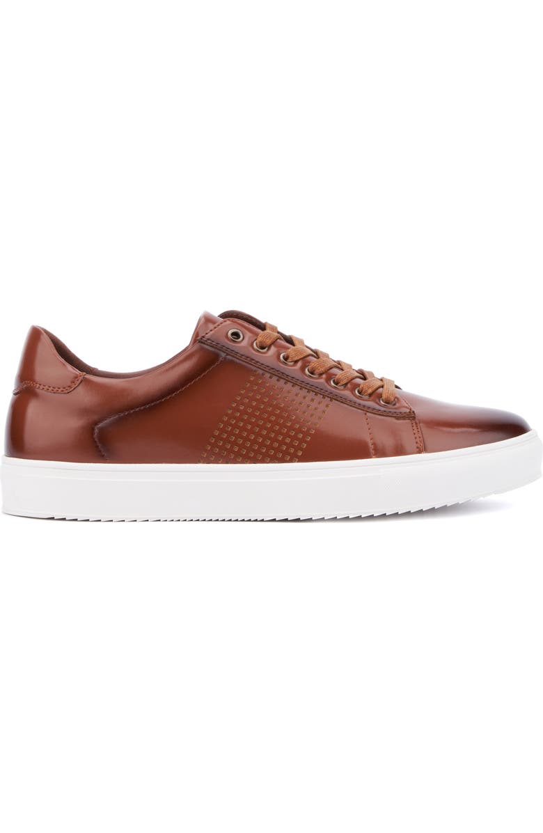 XRAY Bailey Faux Leather Sneaker, Alternate, color, Brown
