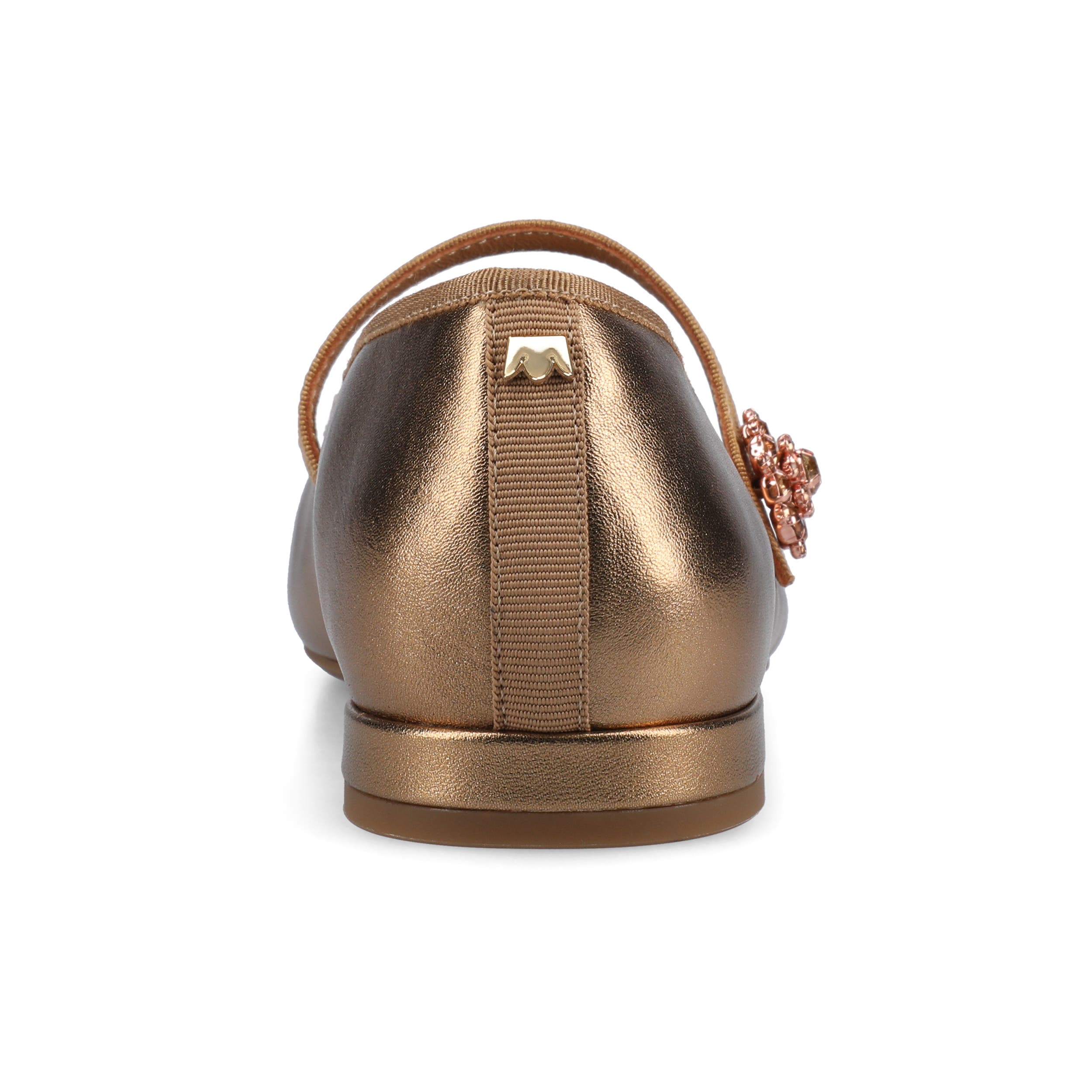 Birdies The Goldfinch 15 Mary Jane, Alternate, color, Vintage Gold