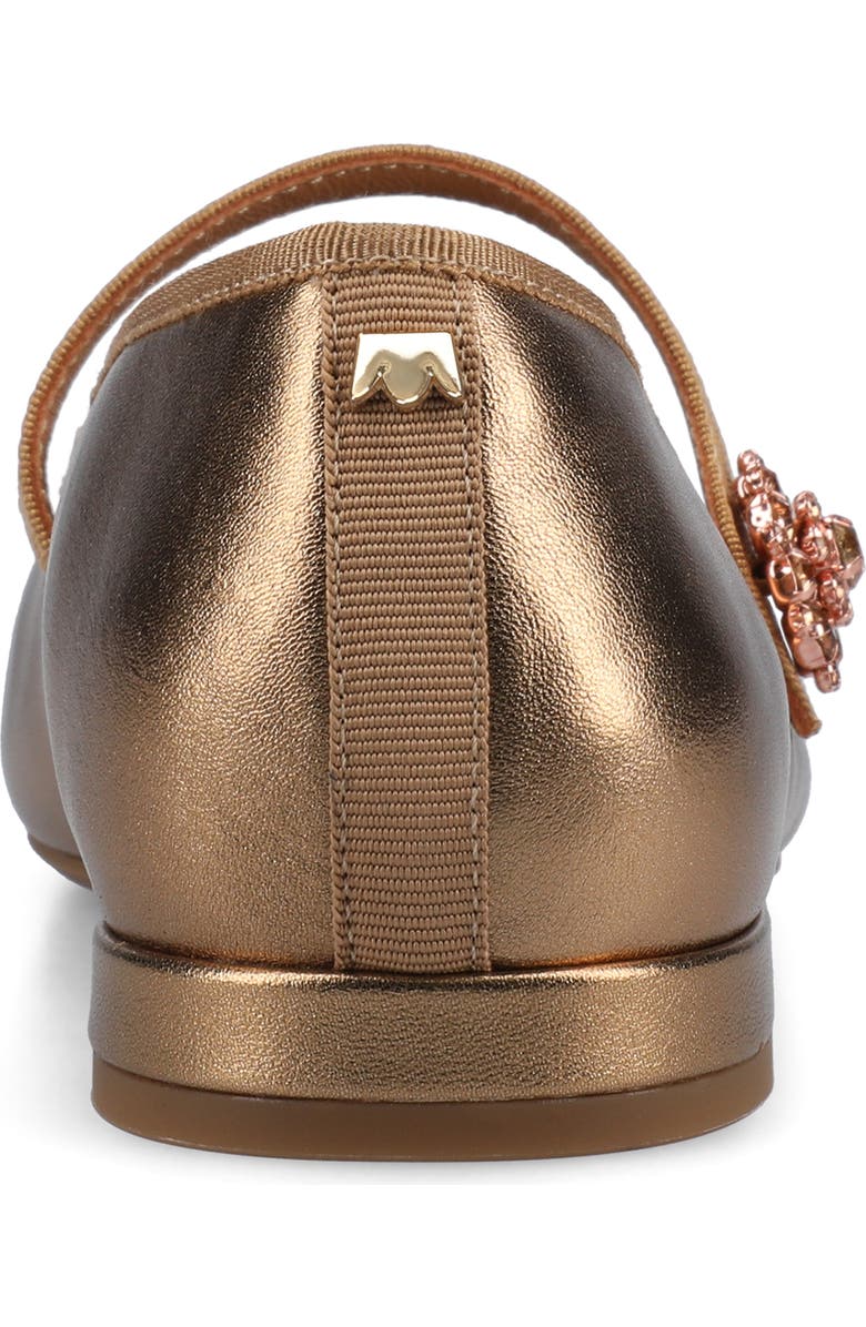 Birdies The Goldfinch 15 Mary Jane, Alternate, color, Vintage Gold