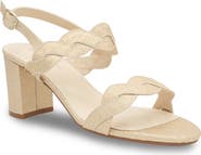 Touch Ups Champagne Ankle Strap Sandal