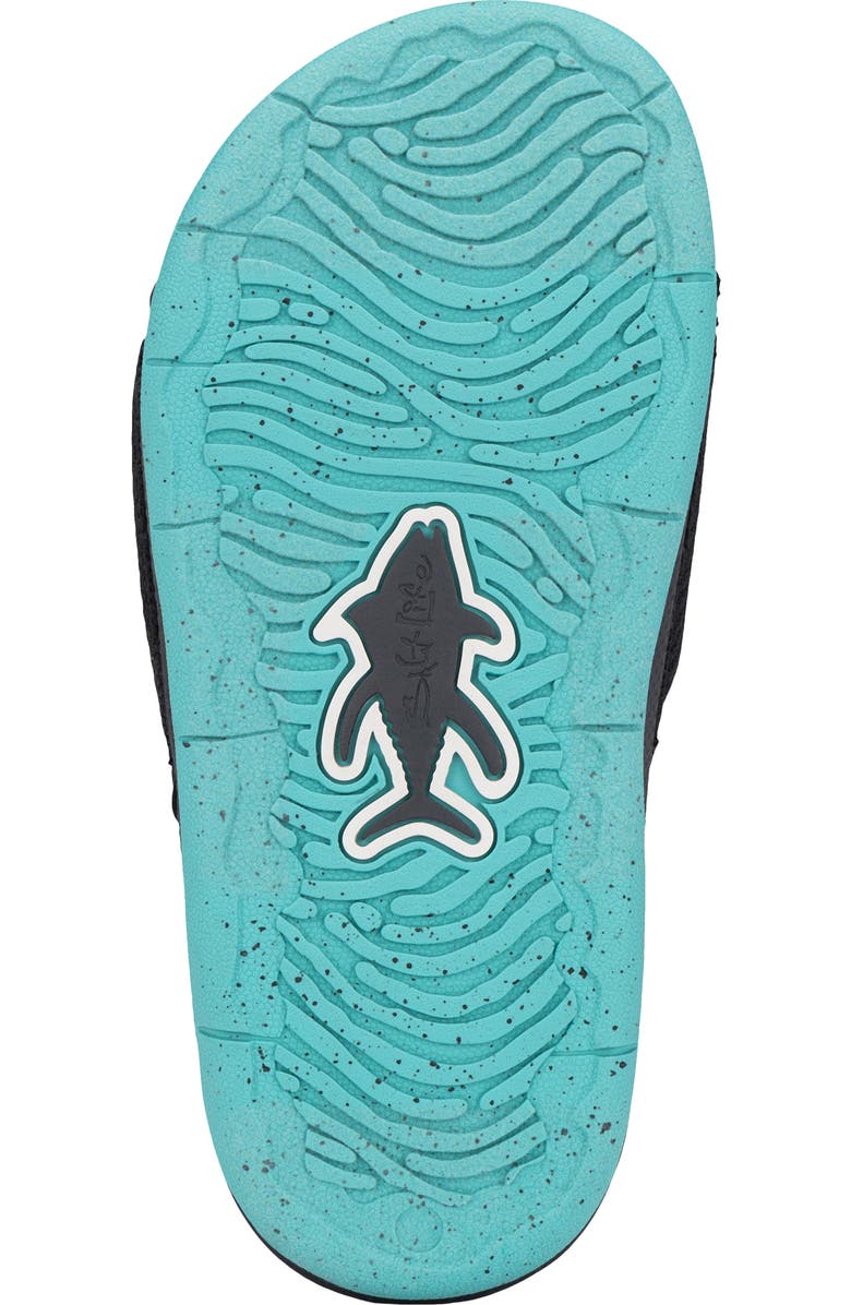 Salt Life Kids' The Breakwater Sandal, Alternate, color, Black/Teal
