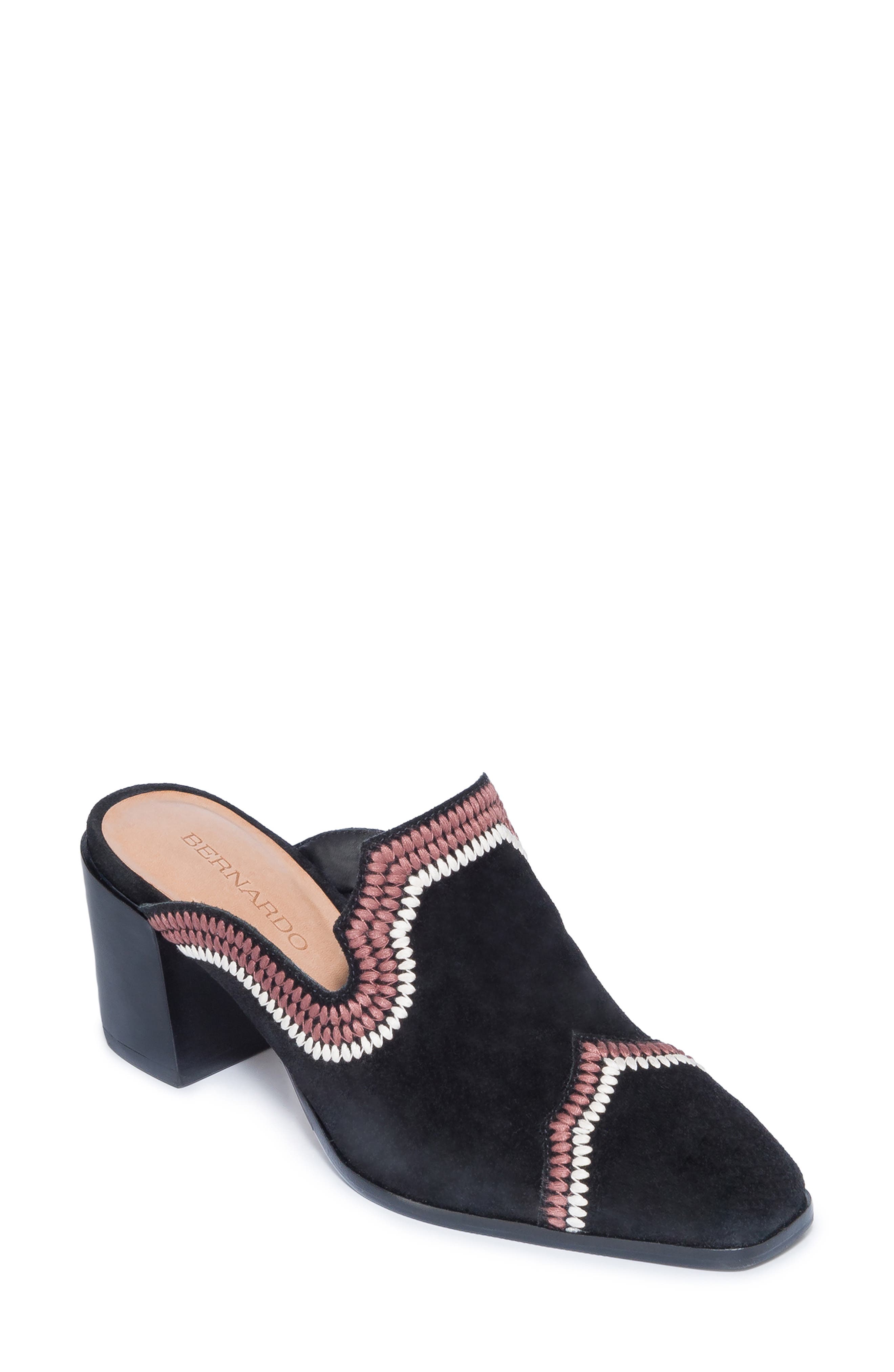 Bernardo Footwear Brooklyn Embroidered Mule