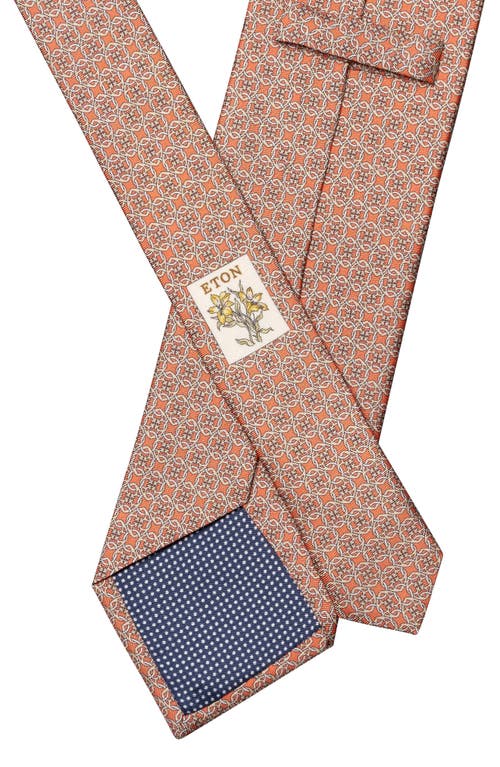 Eton Geometric Silk Tie