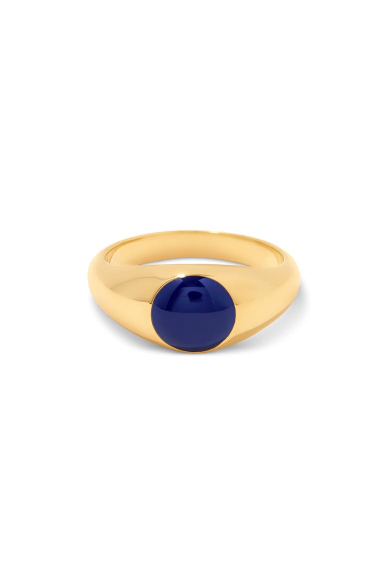 Vida Signet Ring, Alternate, color, GOLD