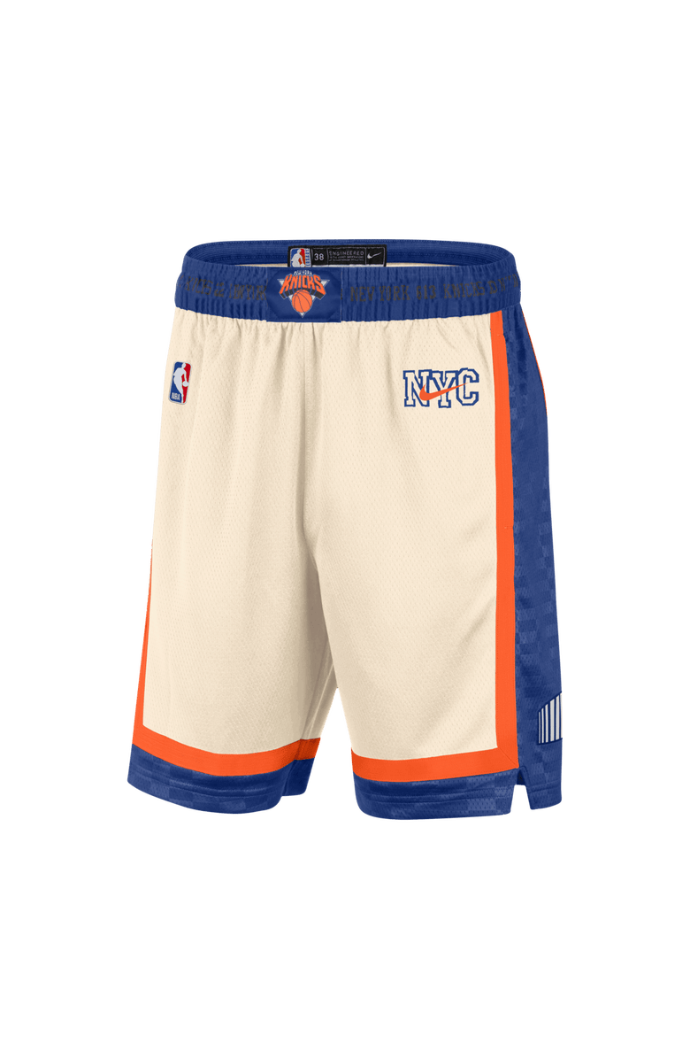 Nike Men's Nike  Natural New York Knicks 2025/26 City Edition Remix Dri-FIT Swingman Shorts, Alternate, color, Natural