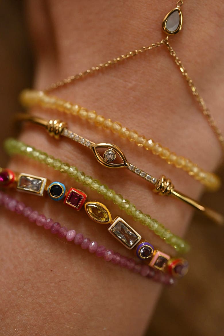 Yaz Bracelet, Alternate, color, Gold