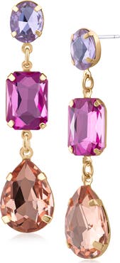 JARDIN Crystal Drop Earrings