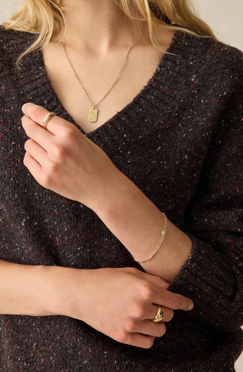 Faherty Driftwood Donegal Merino Wool Blend Sweater, Alternate, color, Blackberry