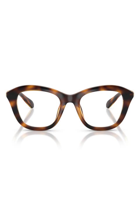 50mm Small Cat Eye Optical Glasses