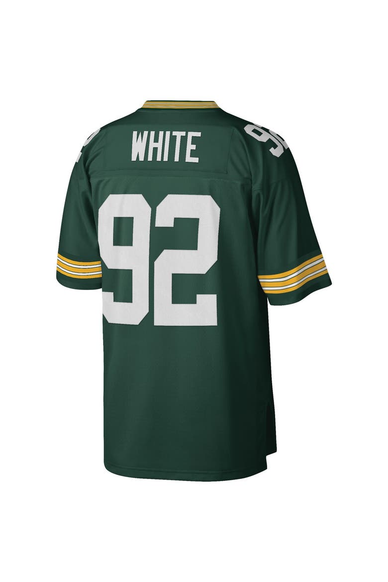 Men's Mitchell & Ness Reggie White Green Green Bay Packers Big & Tall 1996 Retired Player Replica Jersey, Alternate, color, Green