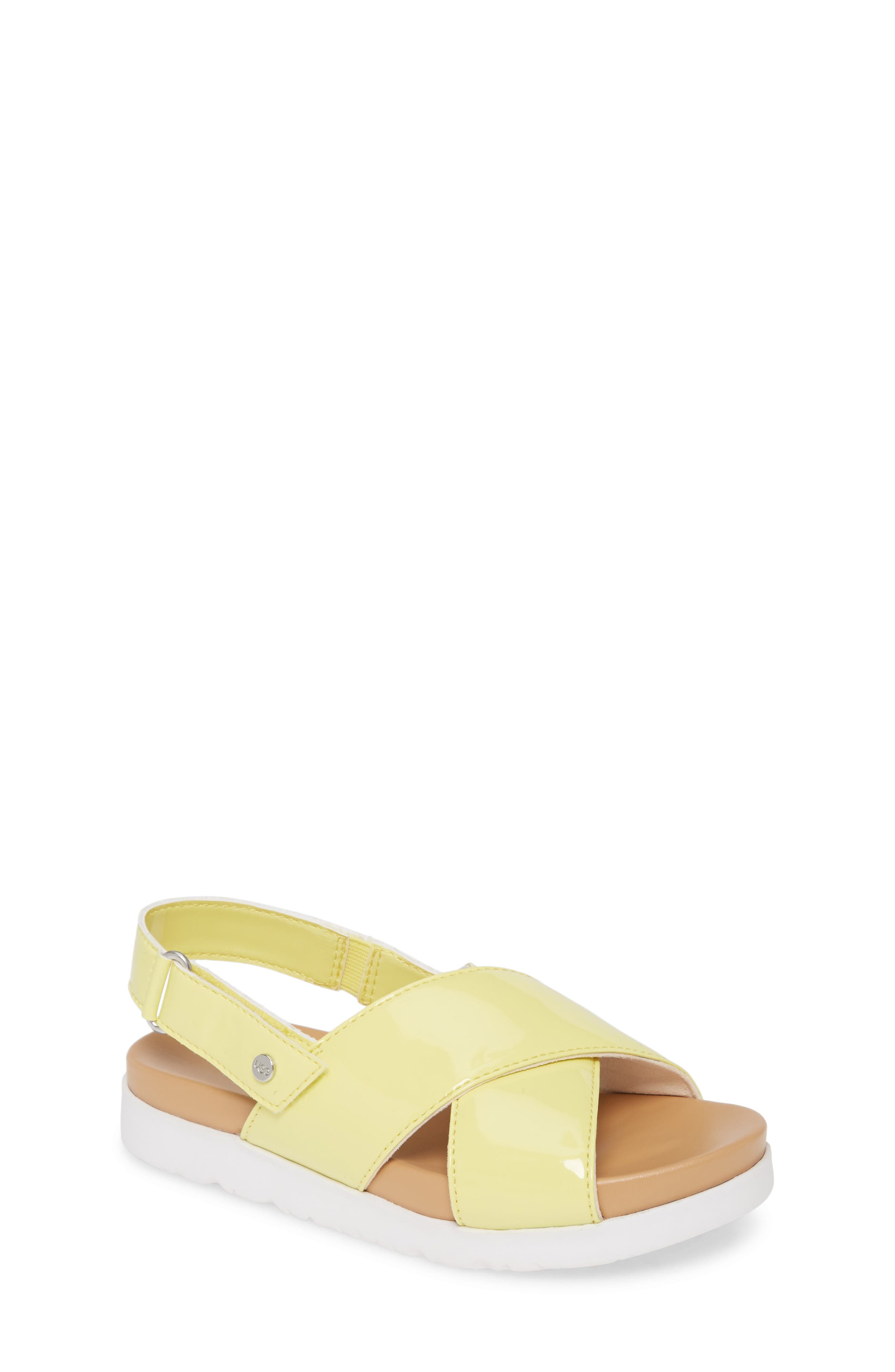 Klara Platform Sandal, Main, color, LEMONADE