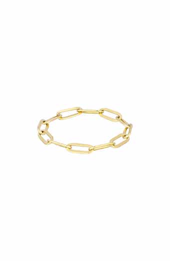 Paper Clip Chain Ring