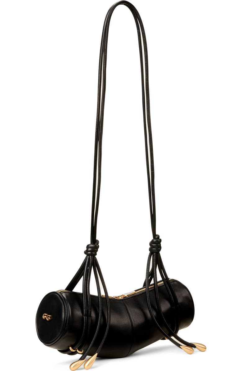 Cult Gaia Ardeen Leather Crossbody Barrel Bag, Main, color,