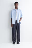 COS Rider Raw Selvedge Relaxed-Fit Straight-Leg Jeans