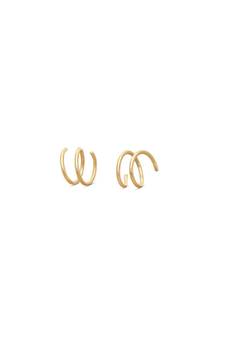 ABLE Cora Coil Studs GF, Main, color, Gold