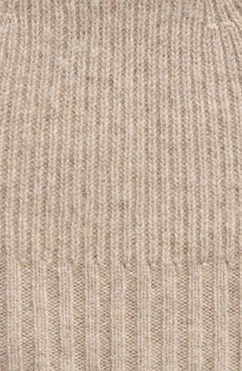 Rib Wool & Cashmere Scarf