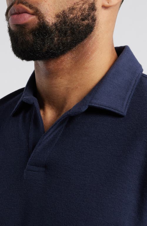 Johnnie-o Frankie Hangin' Out Johnny Collar Polo In Navy