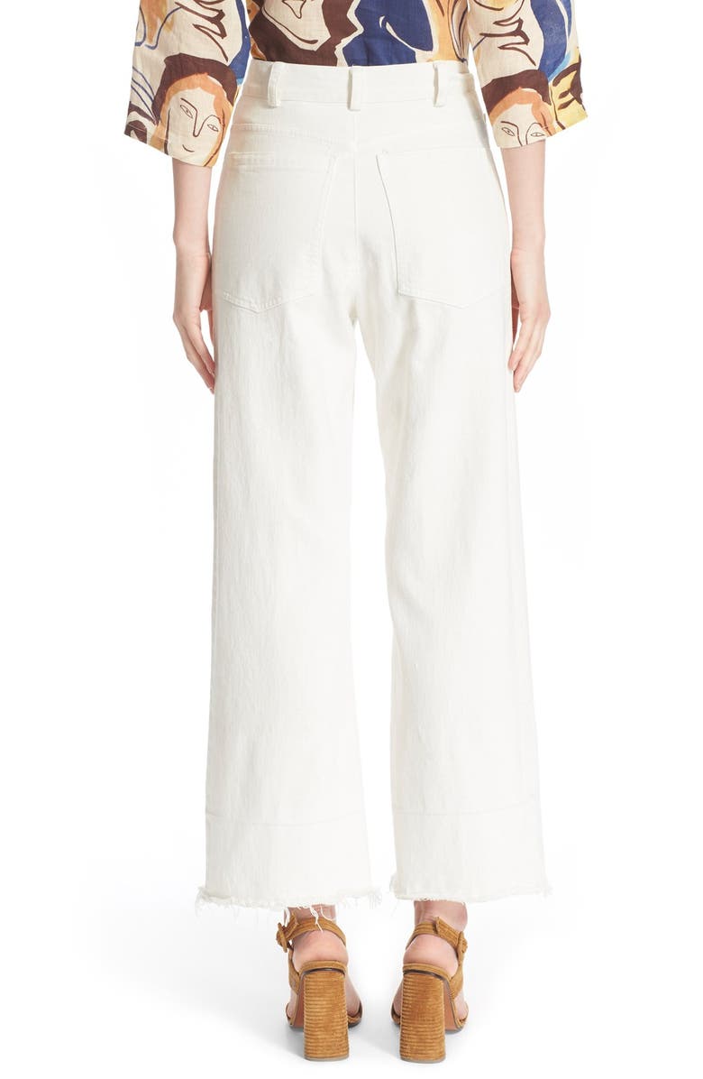 Rachel Comey Legion Wide Leg Denim Pants, Alternate, color, 