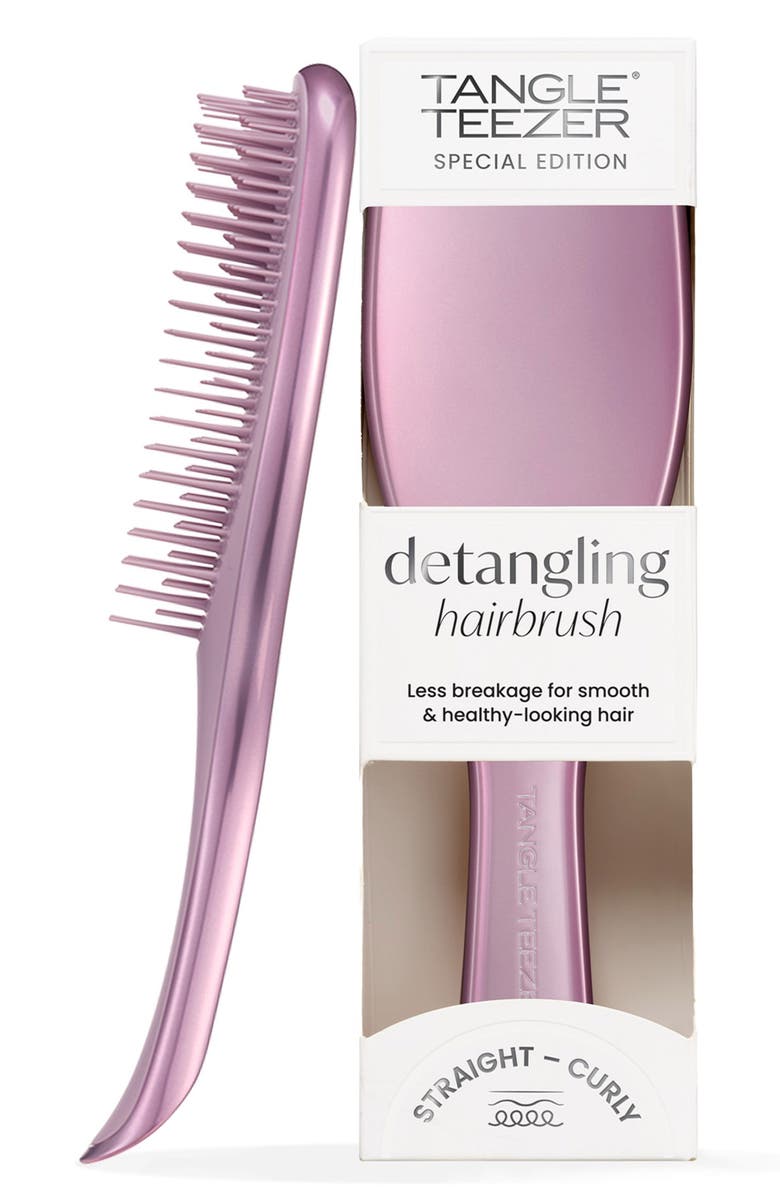 Tangle Teezer Chrome Ultimate Detangler Hairbrush, Alternate, color, Copper Mauve