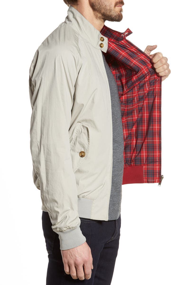 Baracuta G9 Reversible Water Repellent Harrington Jacket, Alternate, color, 