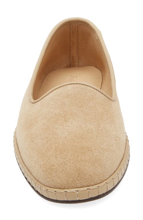 Ralph Lauren Purple Label Collins Suede Loafer In Brown