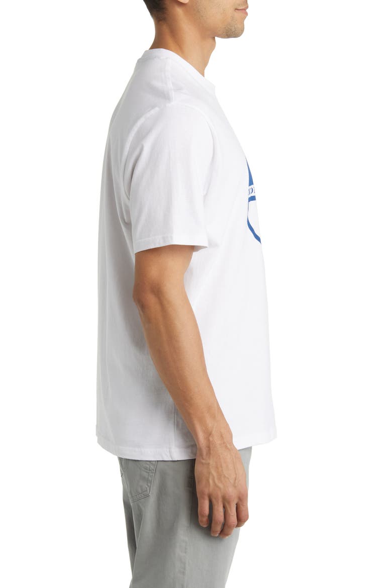 Logo Organic Cotton Graphic Tee, Alternate, color, WHITE