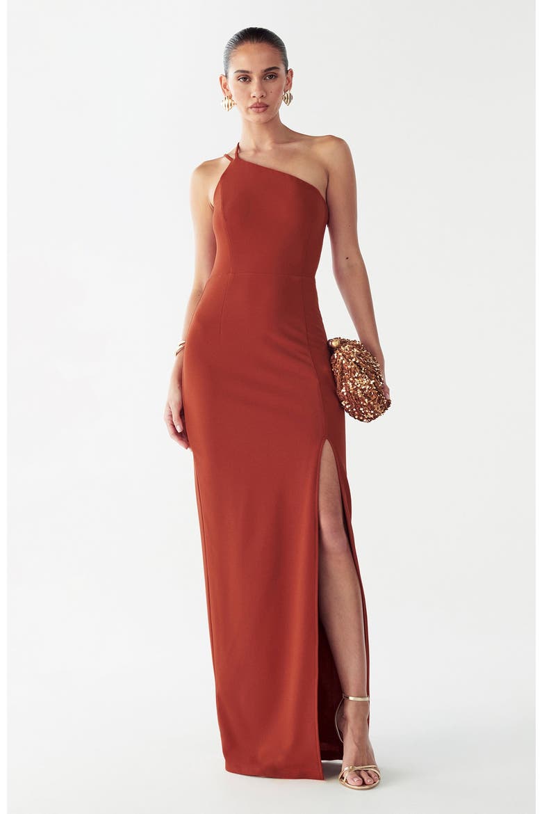 Boston Maxi Dress, Alternate, color, Copper