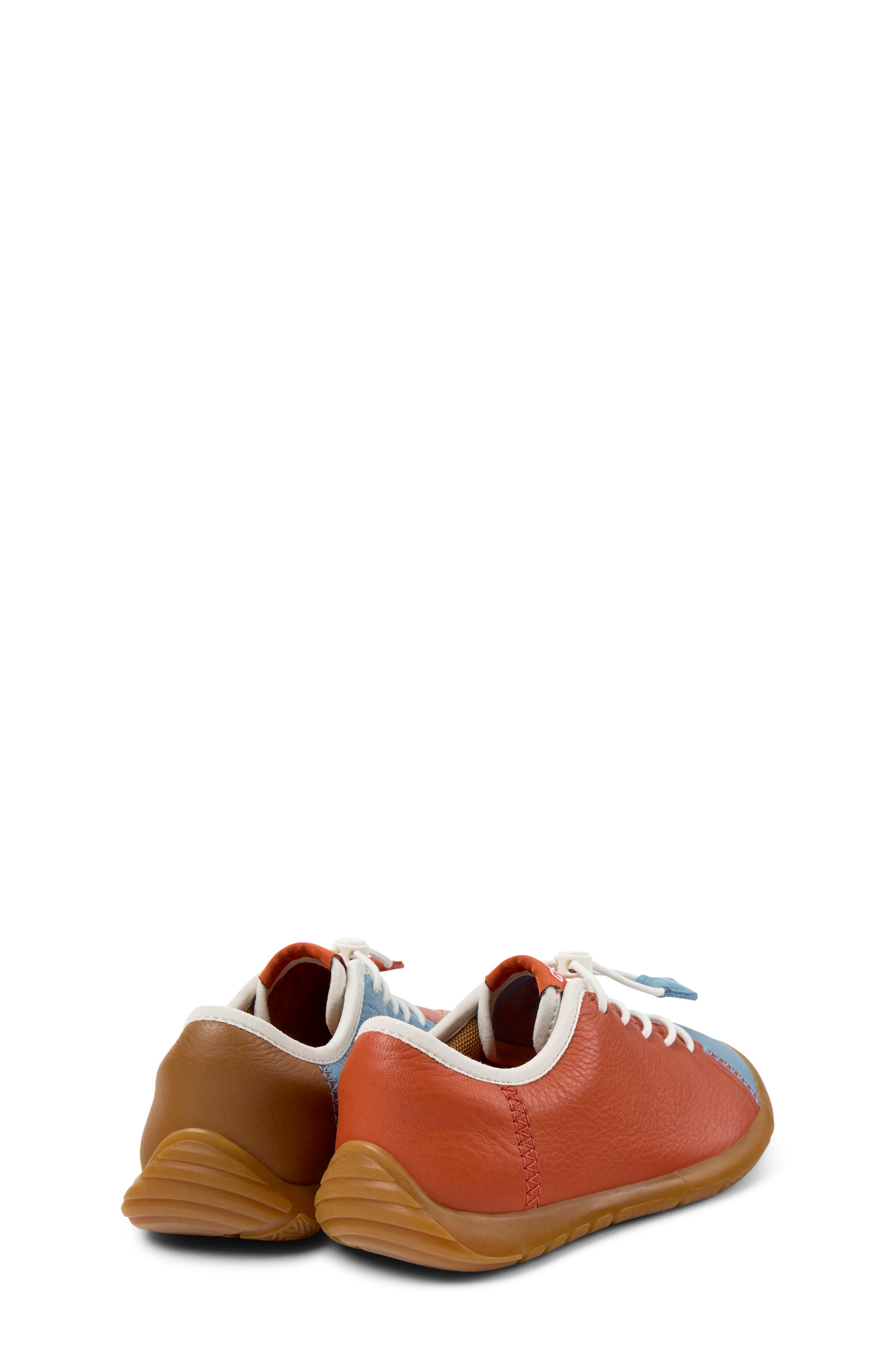 Kids' Peu Path Twins Leather Sneaker, Alternate, color, MULTI - ASSORTED
