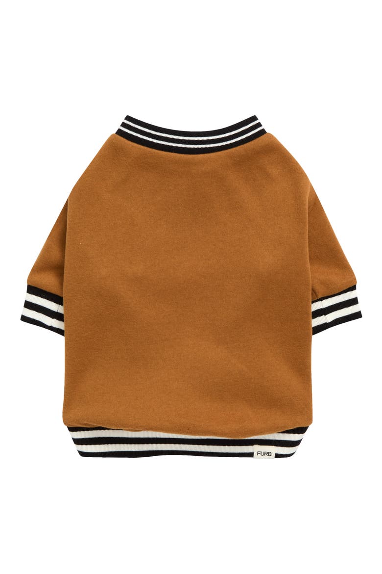University Pet Sweatshirt, Main, color, BROWN