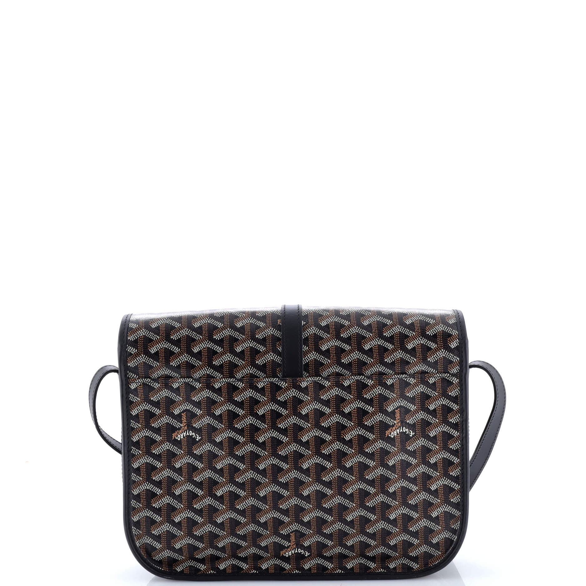 Pre-Owned Goyard Belvedere II Messenger Bag Coated Canvas MM, Alternate, color, 