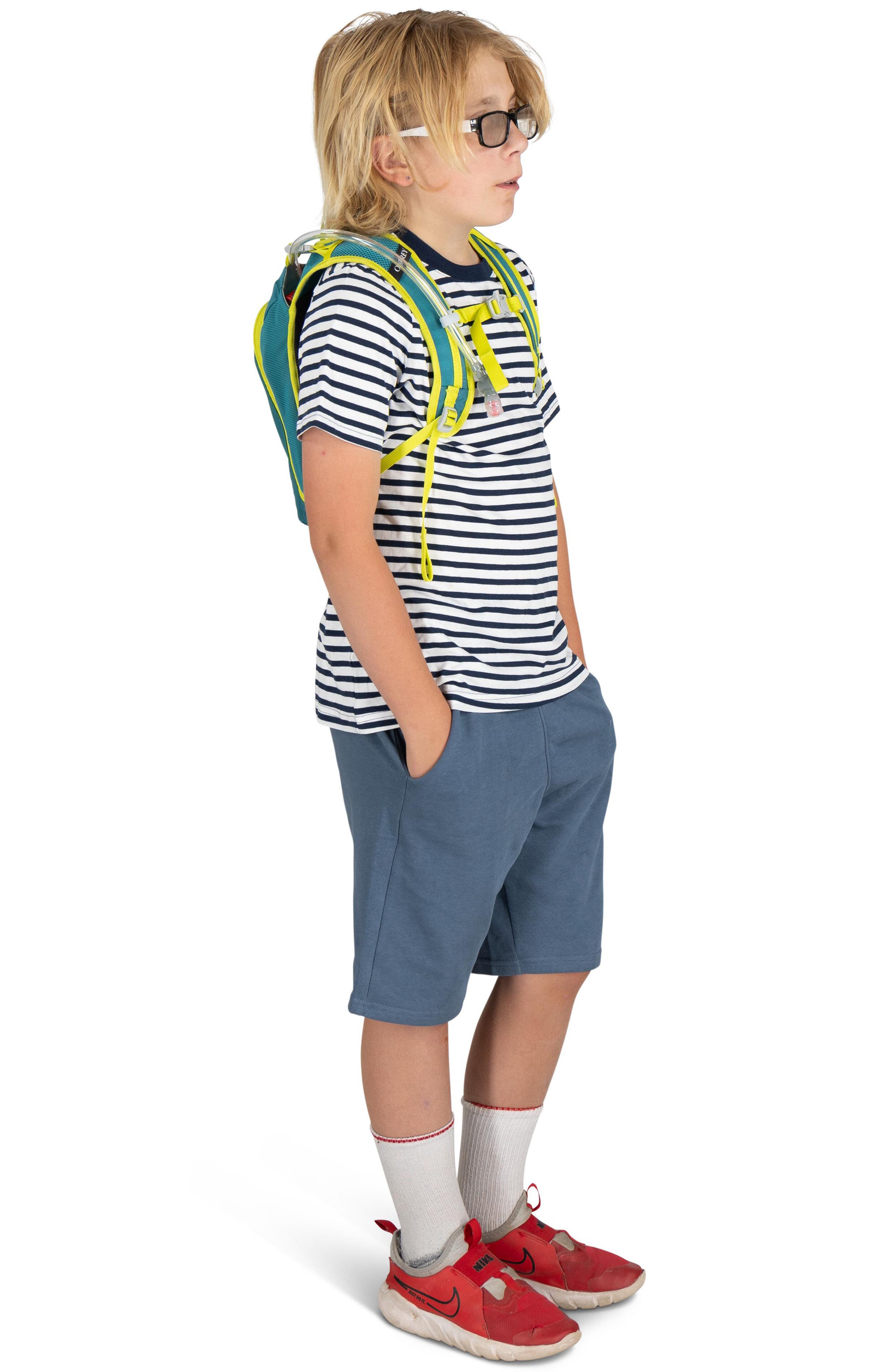 Kids' Moki 3 Backpack, Alternate, color, BLUE SPIKEMOSS